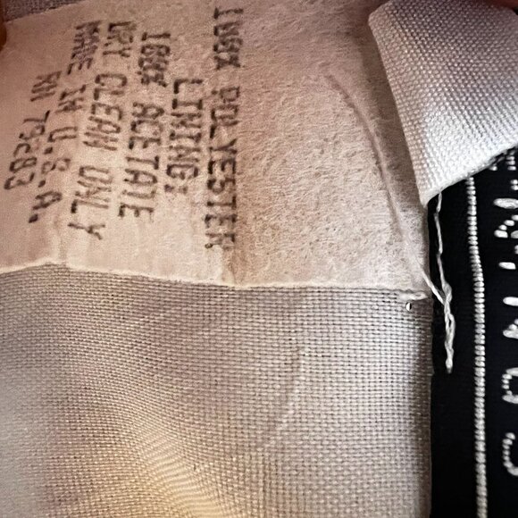 Sheer White Lace Button-Front Top Belted Waist & Long Sleeves Alex Evenings - Picture 8 of 15